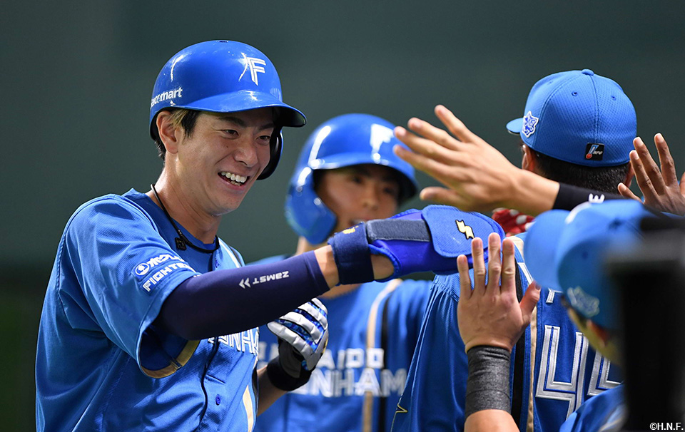 5回表、生還した松本剛選手02