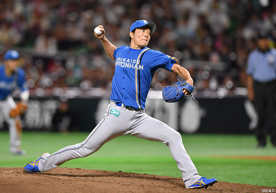 8回、二番手の玉井投手