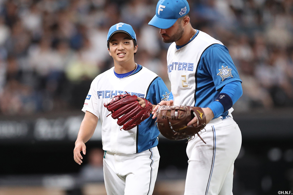 6回表を抑えた山本拓投手