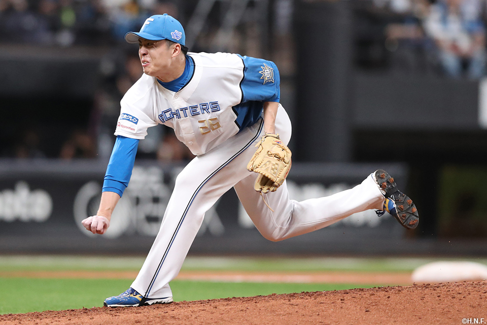 9回、五番手の田中正投手