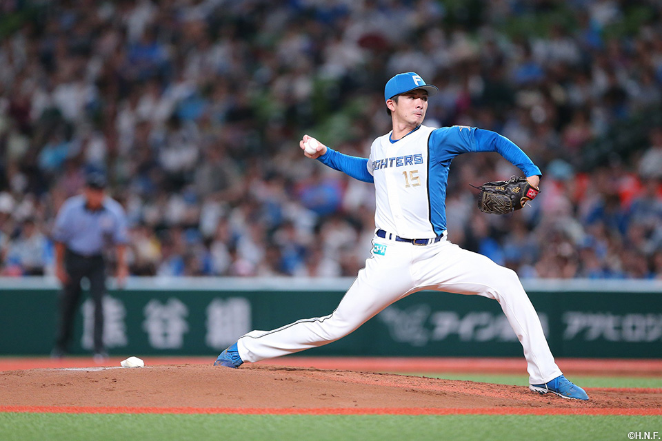 先発の上沢投手01