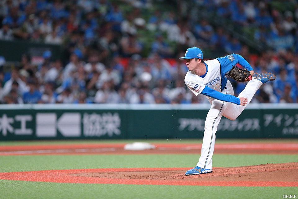 先発の上沢投手04