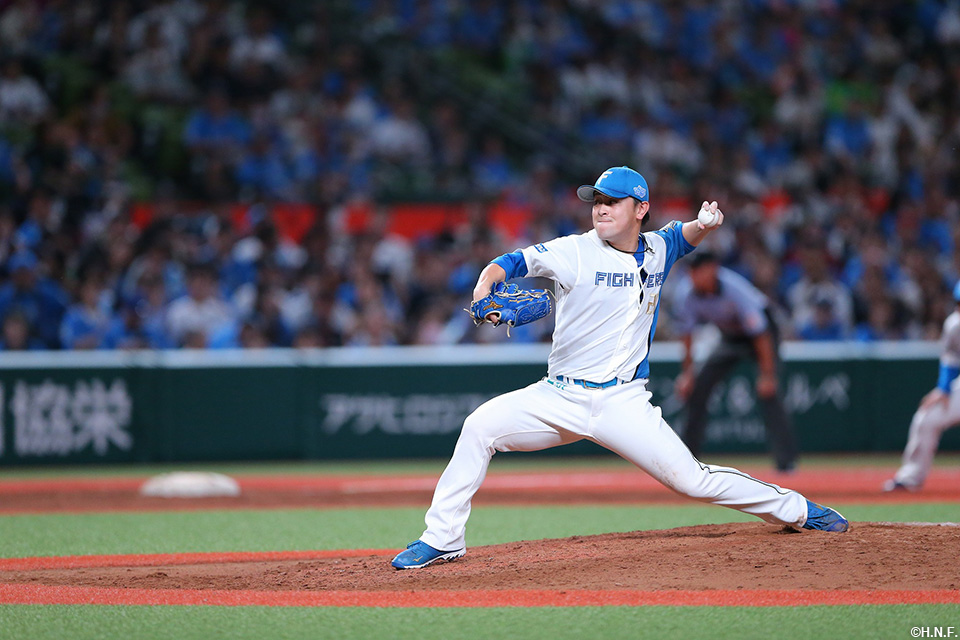 7回、二番手の河野投手