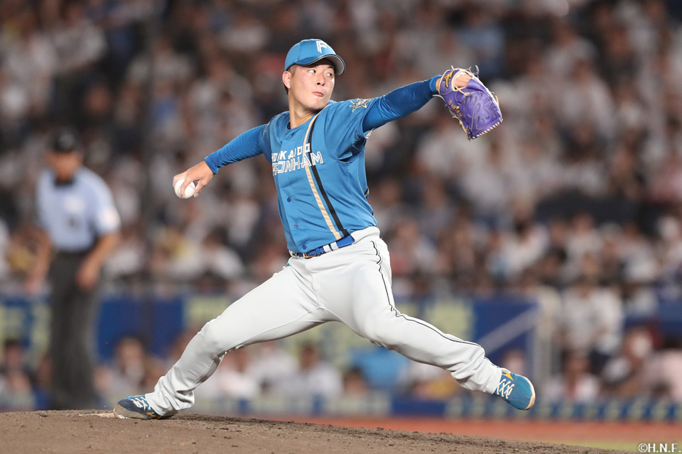 8回、七番手の吉田投手