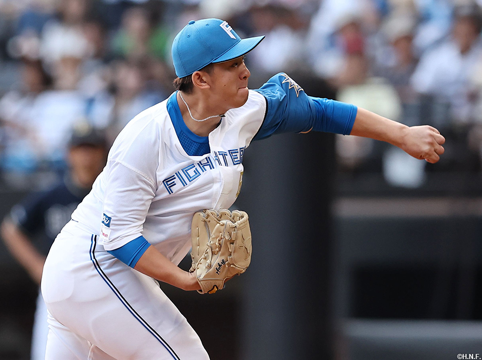 9回、四番手の北浦投手