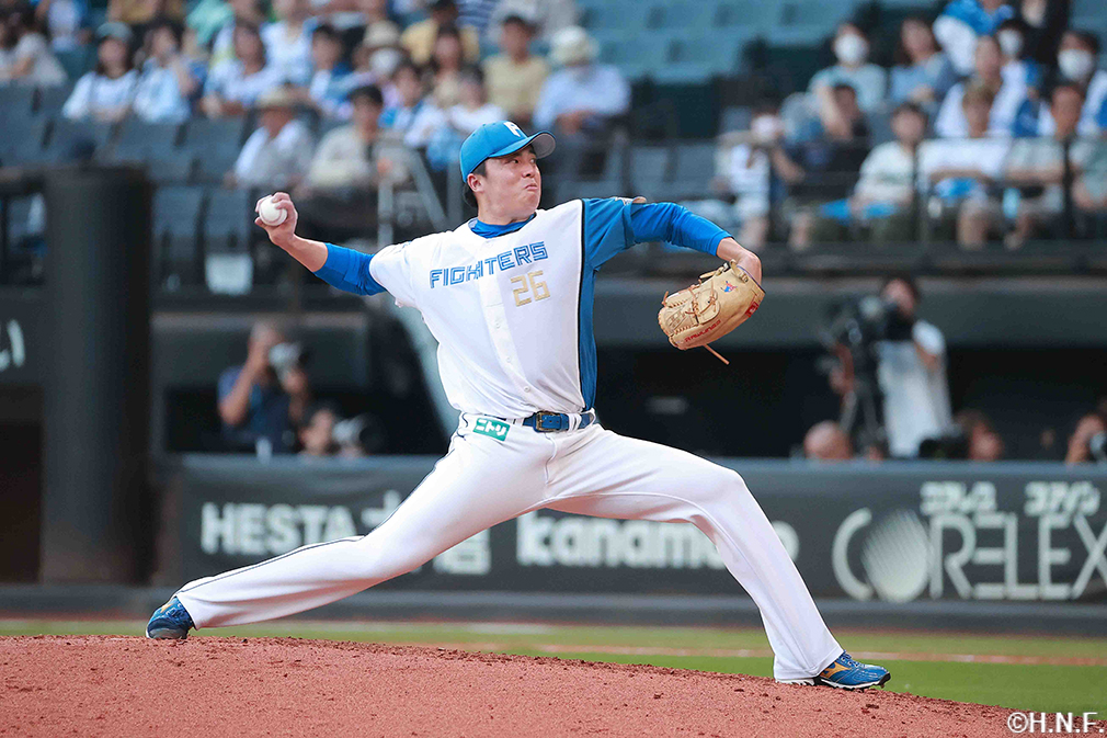 9回、七番手の田中正投手