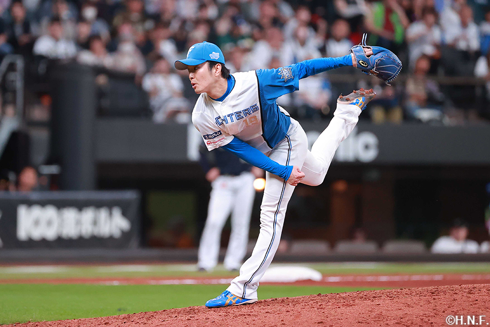 7回、三番手の玉井投手