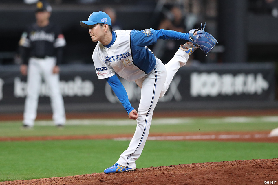 9回、五番手の玉井投手