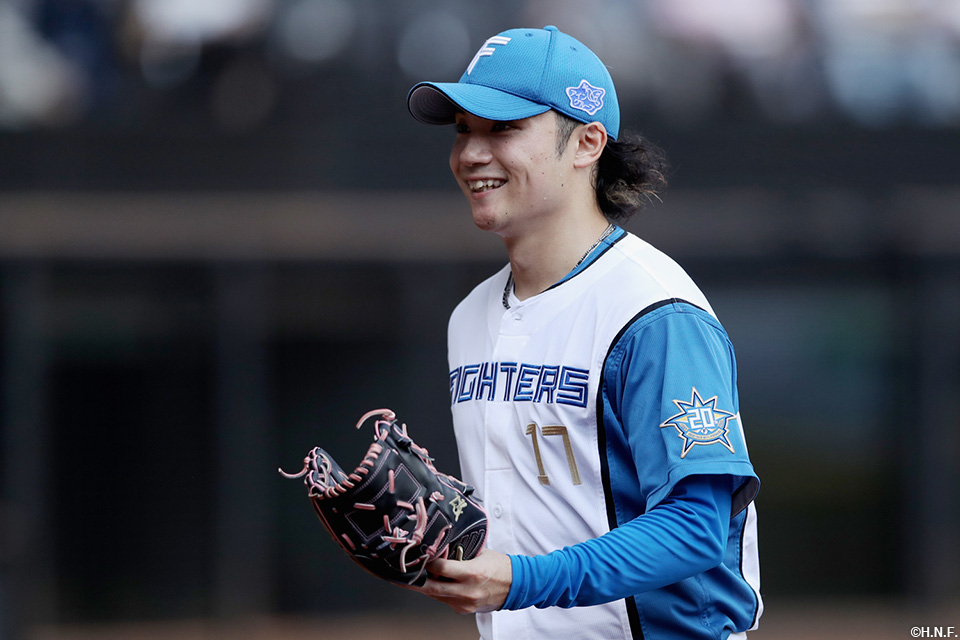 6回表のピンチを抑えた伊藤投手