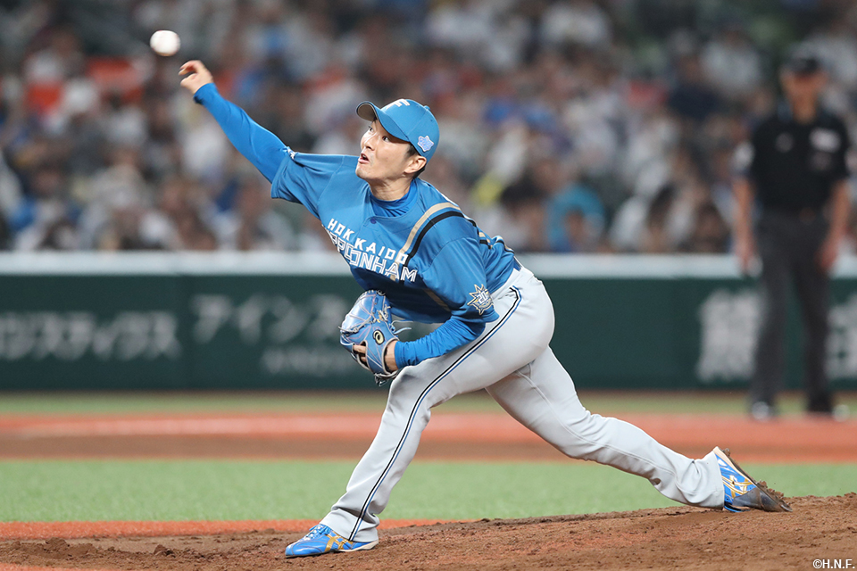 7回、三番手の玉井投手