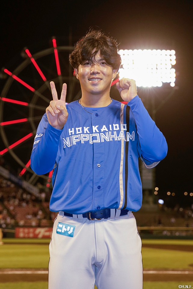 ヒーローの金村投手