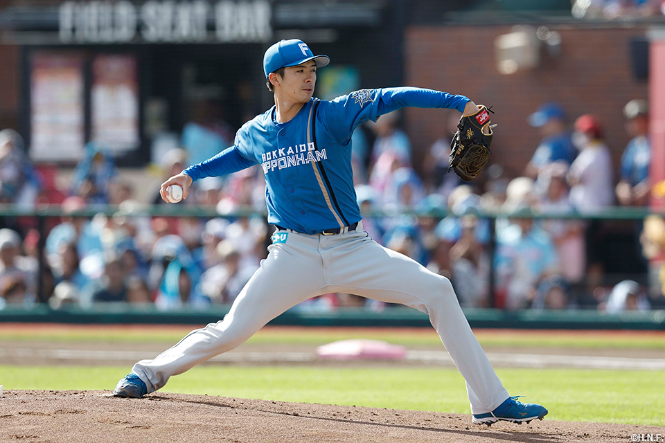 先発の上沢投手01