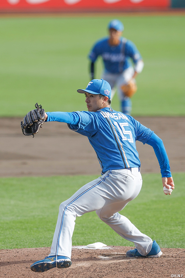 先発の上沢投手02