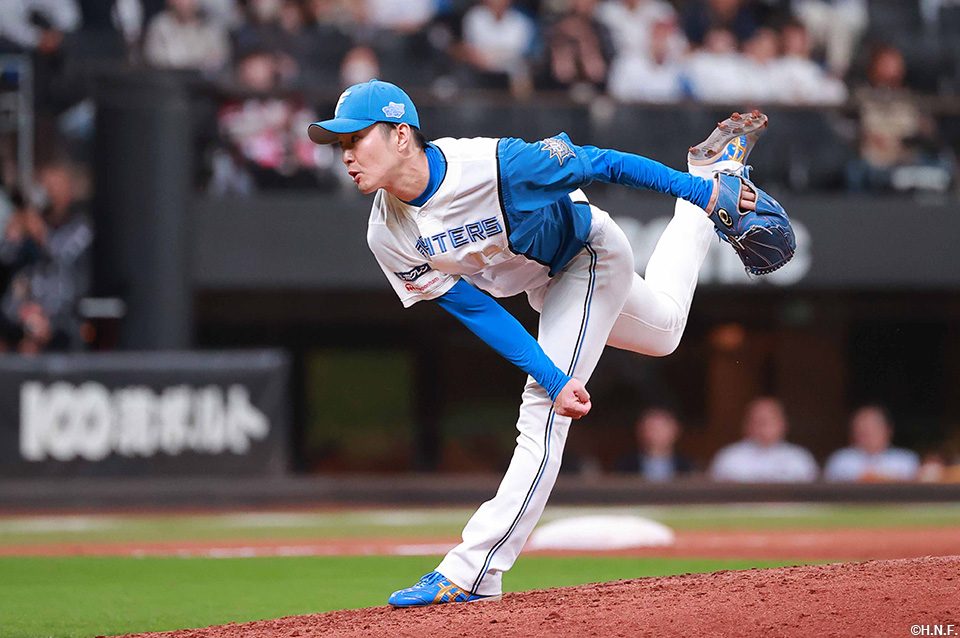 9回、二番手の玉井投手