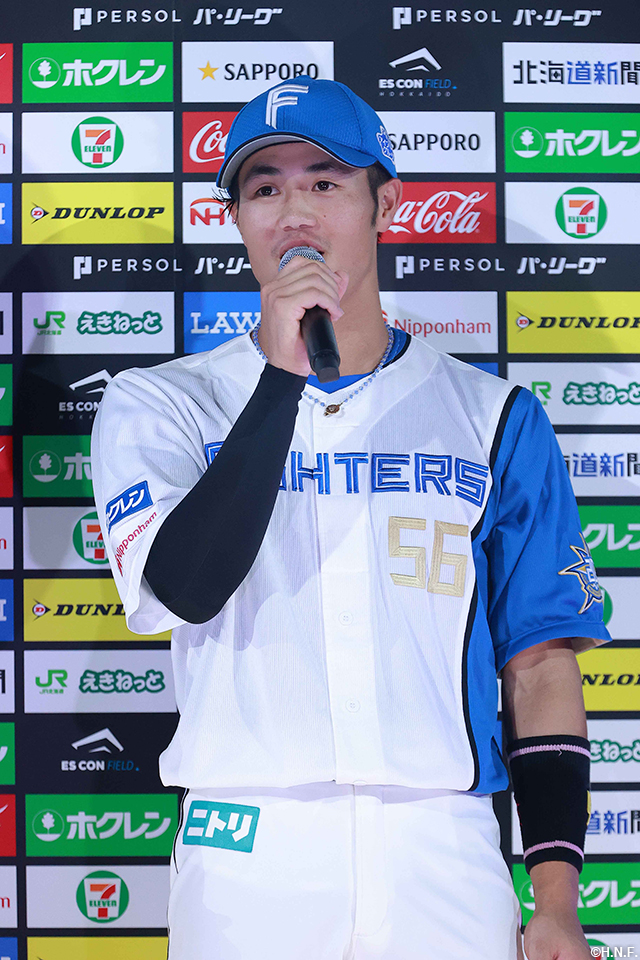 ヒーローの細川選手