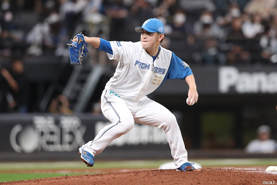 7回、二番手の河野投手