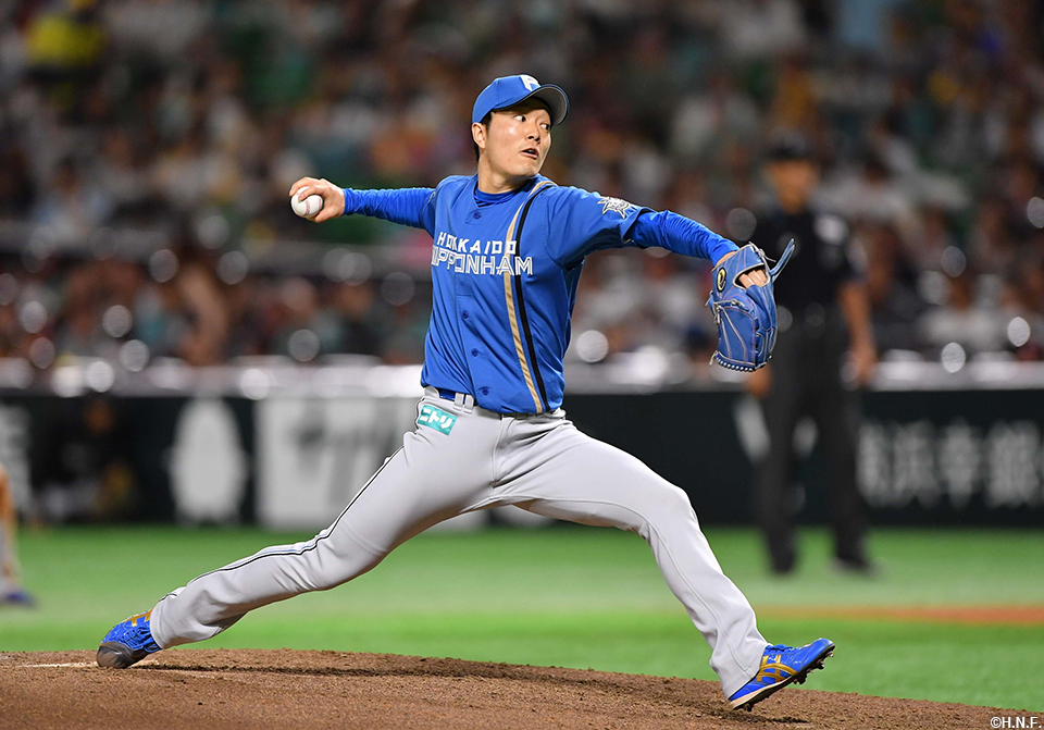 7回、三番手の玉井投手