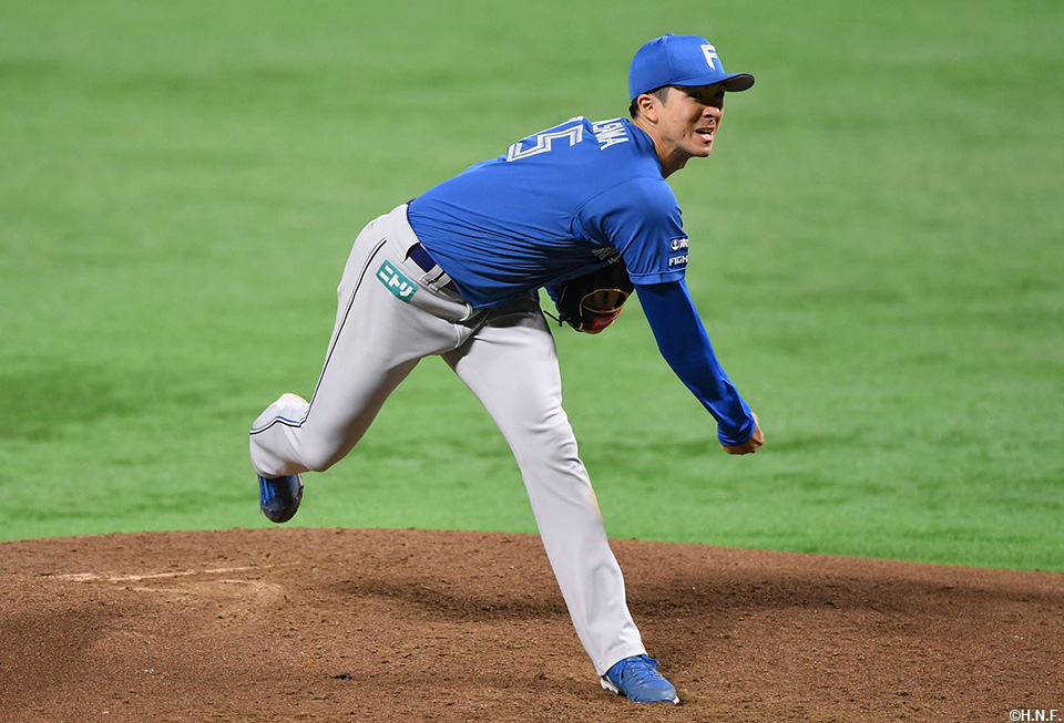 先発の上沢投手02