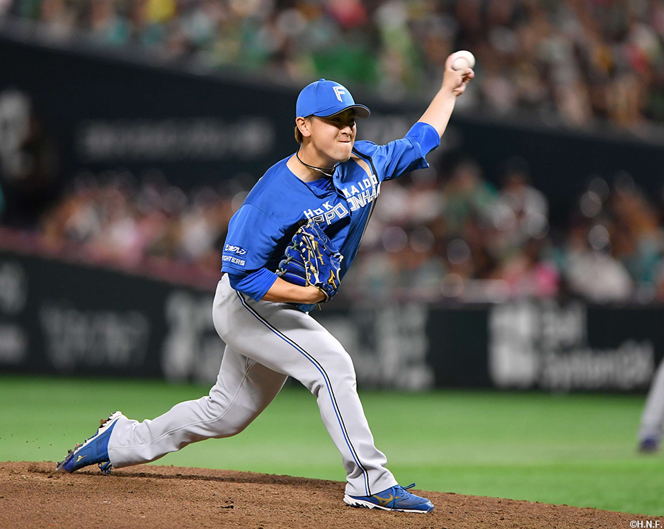 7回、二番手の河野投手