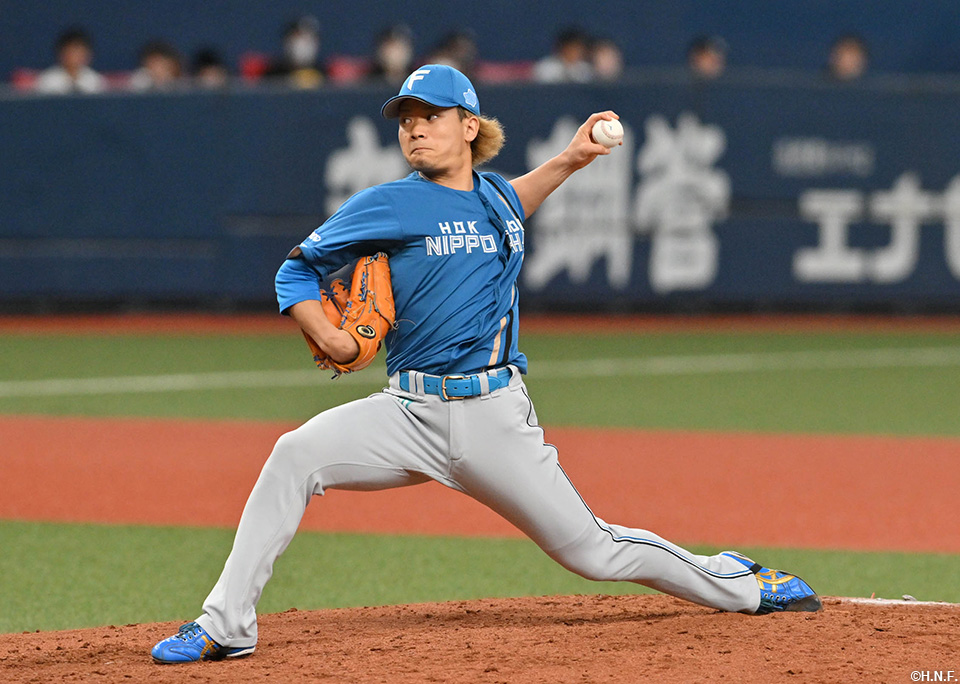 7回、五番手の福田俊投手