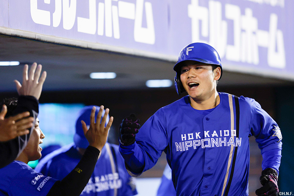 3回表、生還した清宮選手