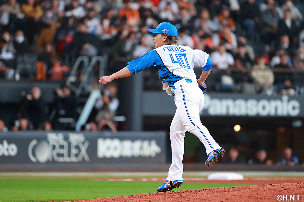 3回、二番手の福田俊投手02