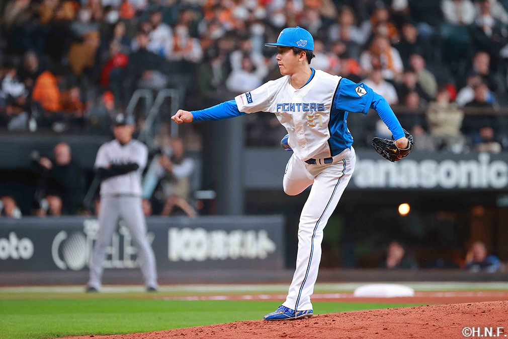 4回、三番手の北山投手