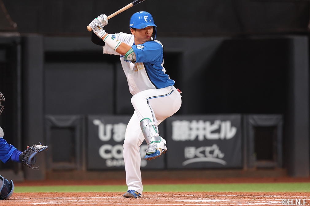 4回裏、第二打席の郡司選手