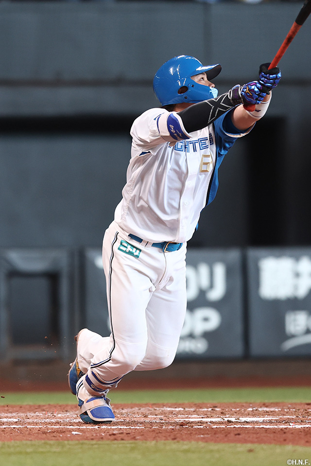 3回裏、第一打席の田宮選手