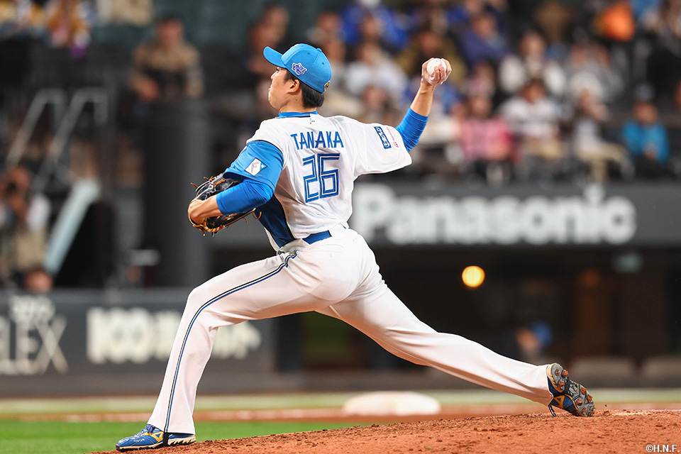 9回、六番手の田中正投手