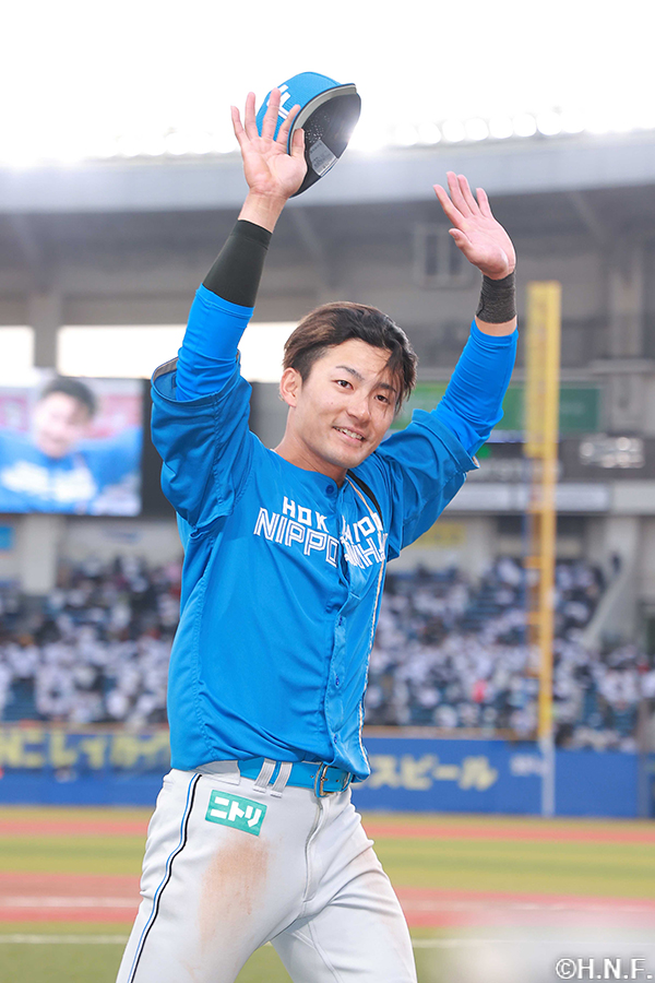 ヒーローの水野選手