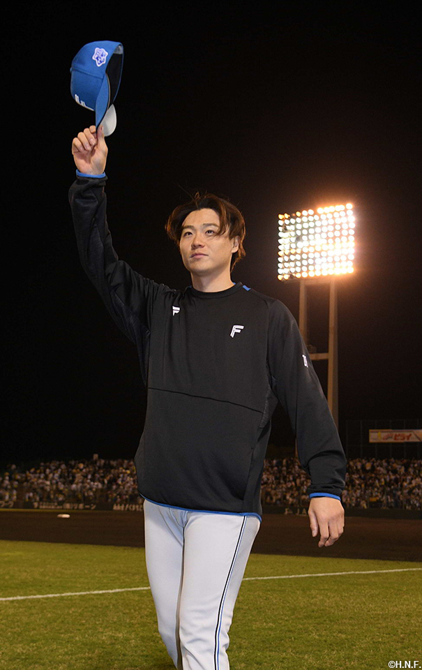 ヒーローの山﨑福投手