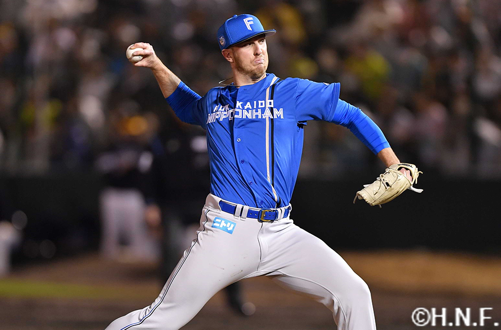 7回、三番手のマーフィー投手