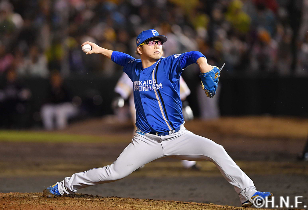 7回、四番手の生田目投手