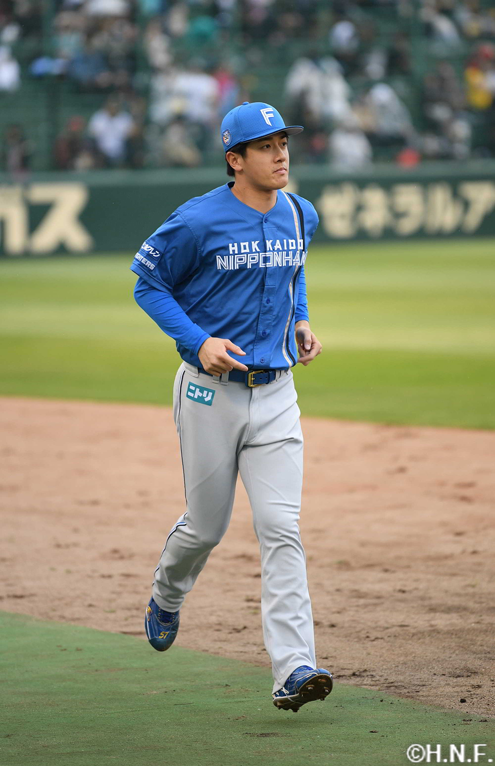 試合前の北山投手01