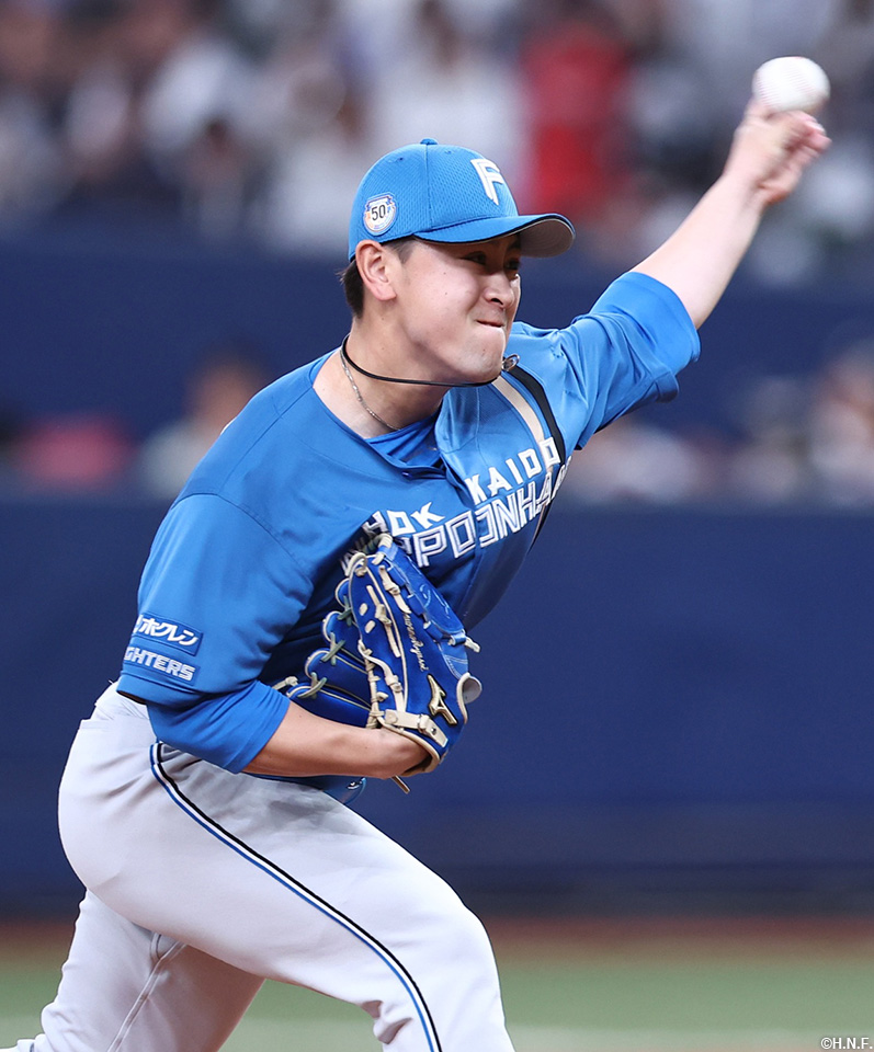 7回、二番手の河野投手