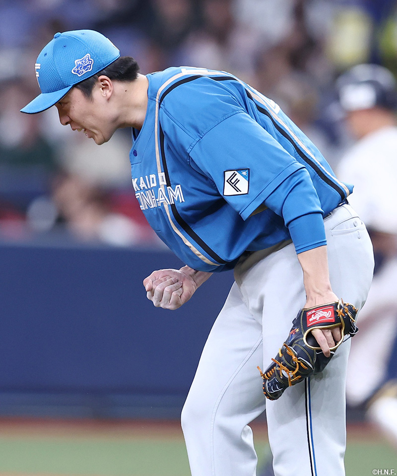 9回、四番手の田中正投手