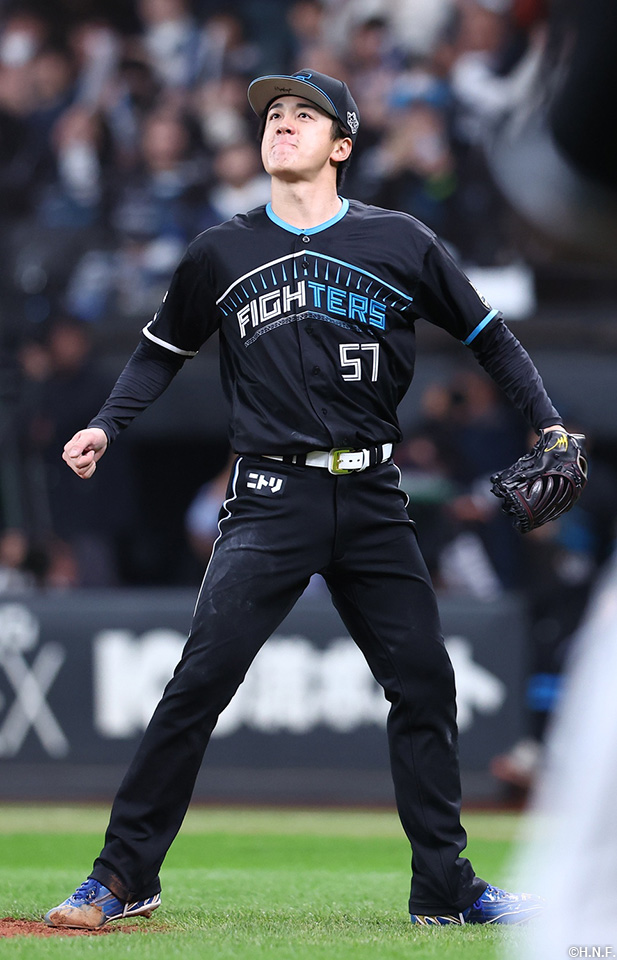 プロ初完投初完封の北山投手