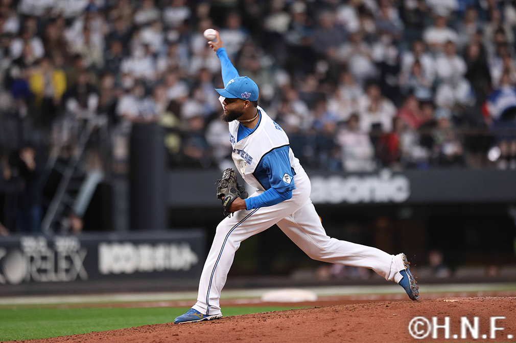 9回、四番手のロドリゲス選手"