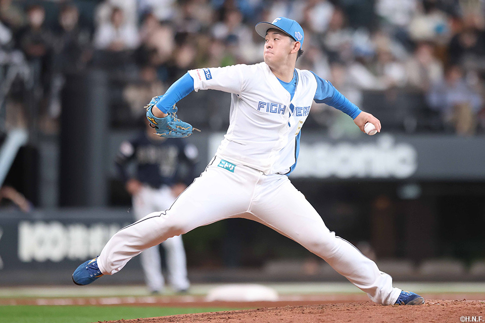 8回、五番手の北浦投手