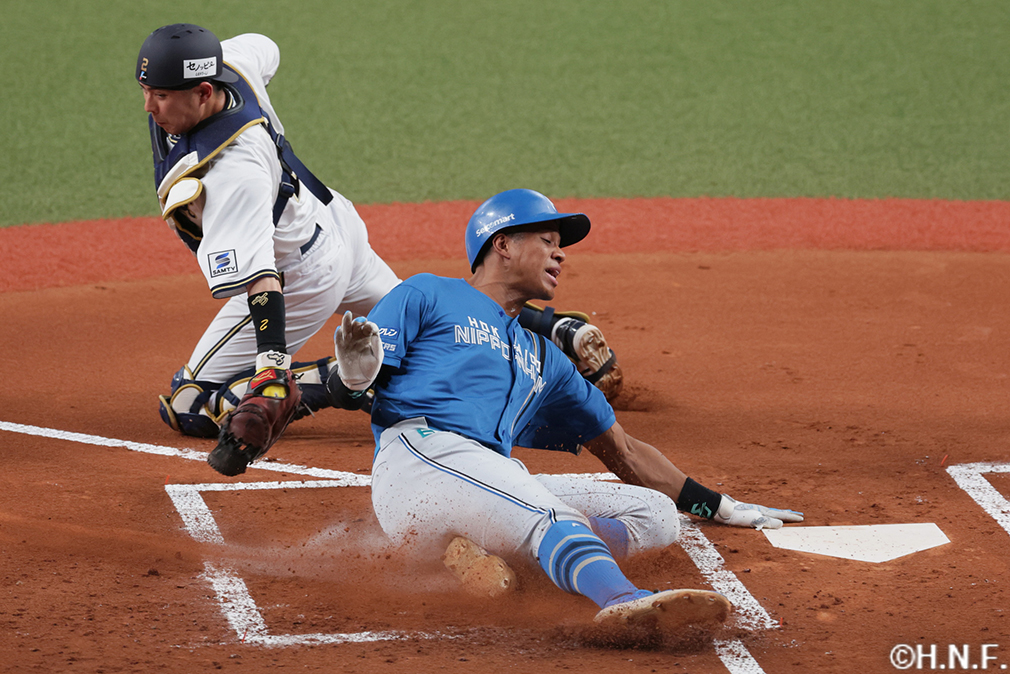 生還した万波選手