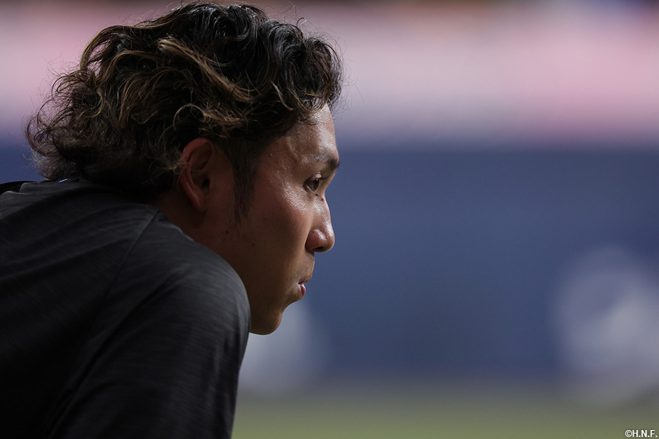 翌日に先発予定の伊藤投手