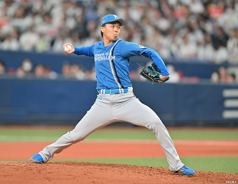 7回、二番手の杉浦投手