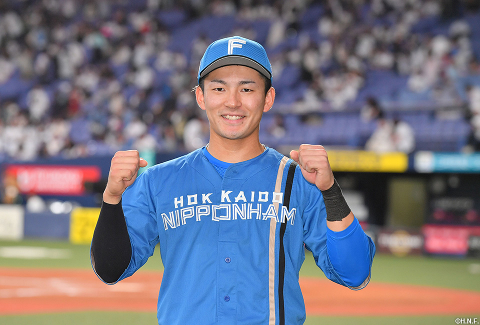 ヒーローの水野選手