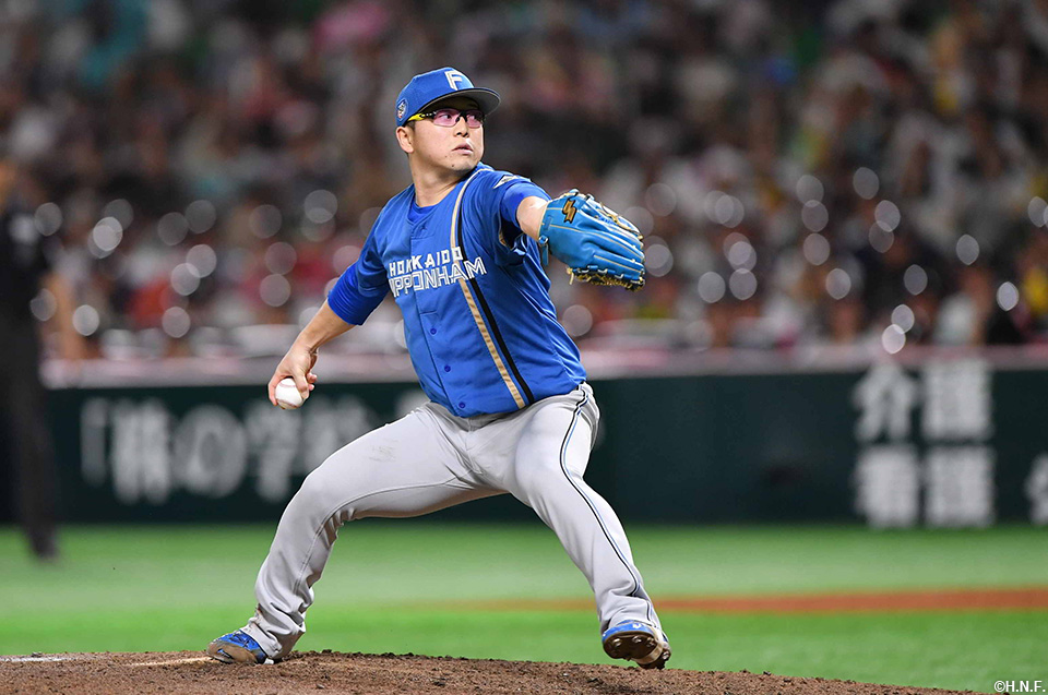 7回、四番手の生田目投手