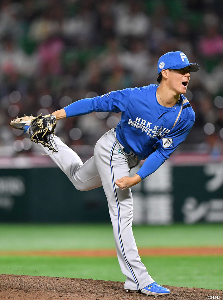 12回、六番手の矢澤投手