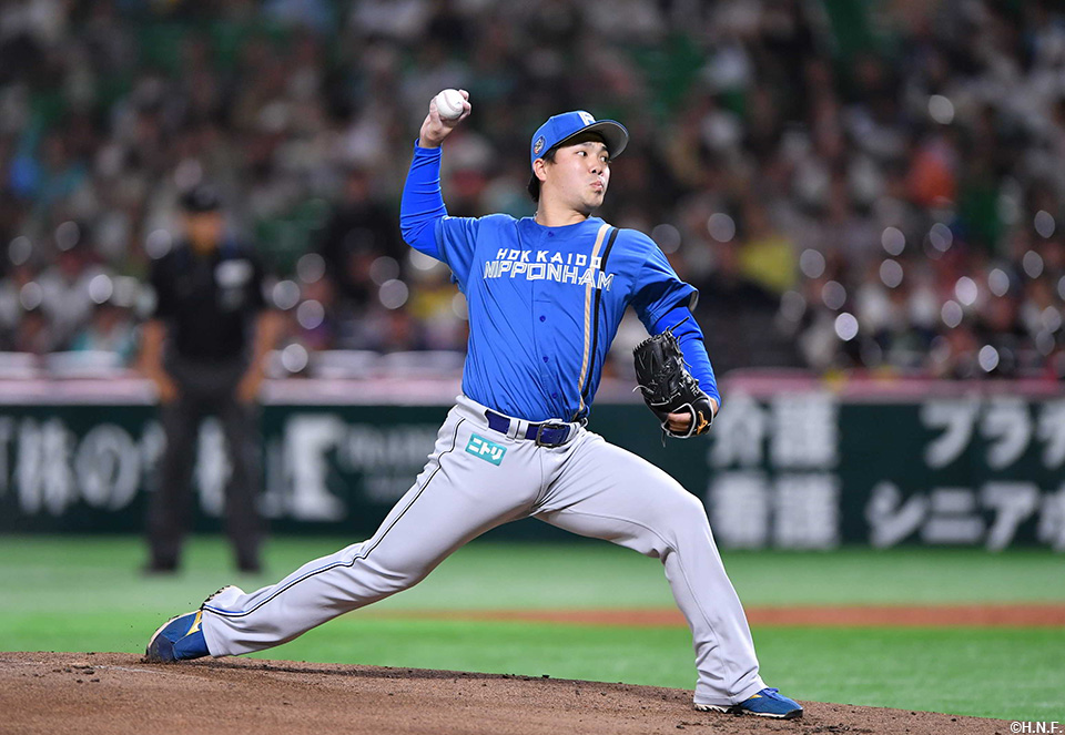 先発の金村投手