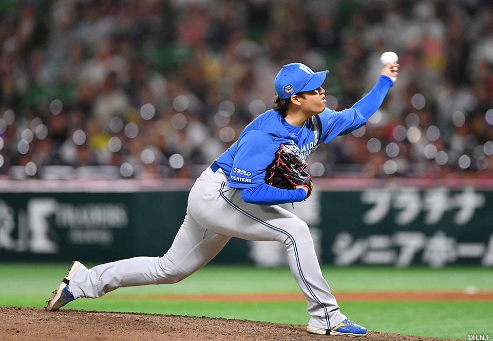 6回、三番手の堀投手