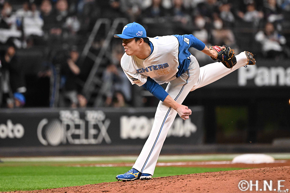 9回、六番手の田中正投手