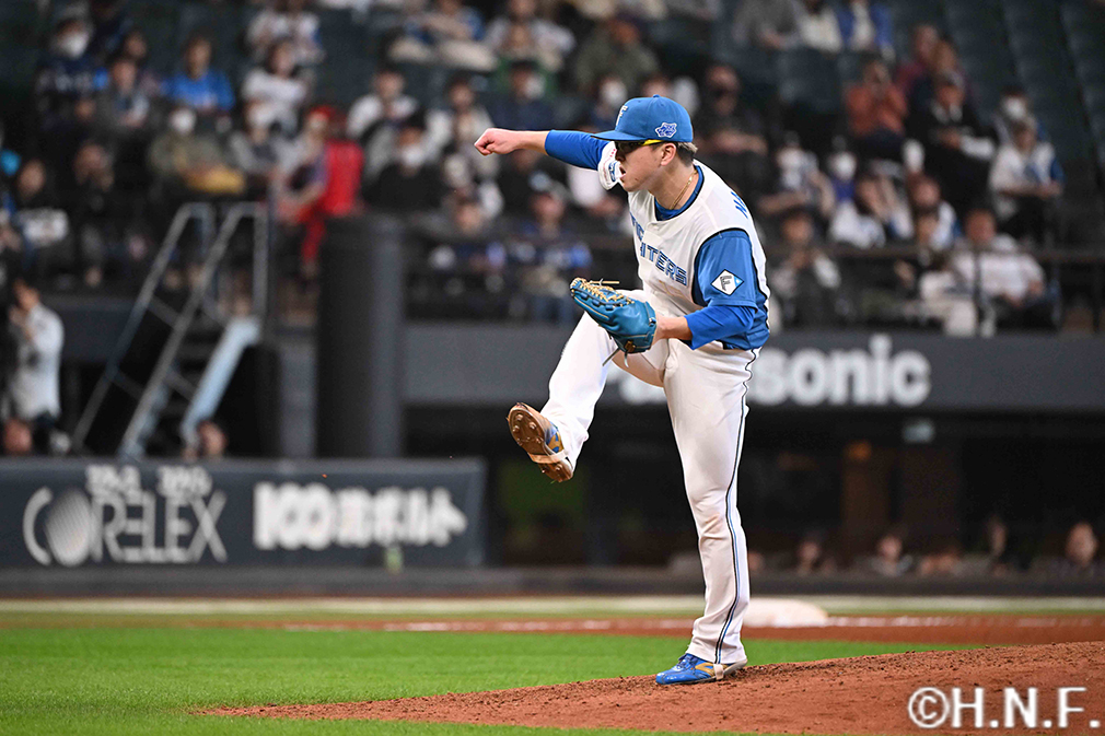 9回、五番手の生田目投手